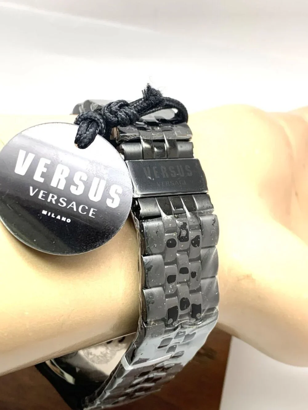 Versus by Versace Men's Watch VSP971221 Chronograph Quartz Black Steel 45mm